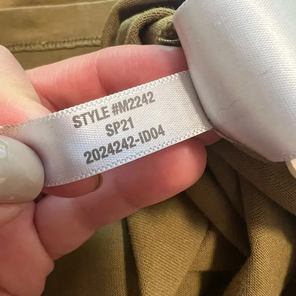 MADEWELL Tee Dress in‎ Olive Green - Picture 5 of 6